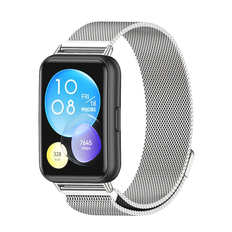 Подходит для Huawei Watch FIT 2 Милан Набор браслета Sanzhu FIT Металлическая нержавеющая сталь Милан пряжка двойной магнитный запястье