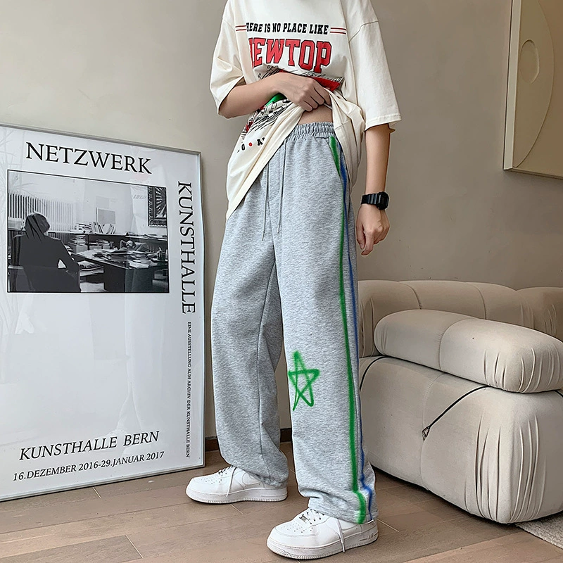 Tide, sexy summer thin casual trousers