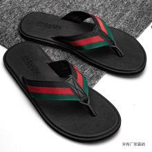 拖鞋男夏潮流2025新款韩版时尚外穿防滑人字拖男士百搭沙滩凉采有