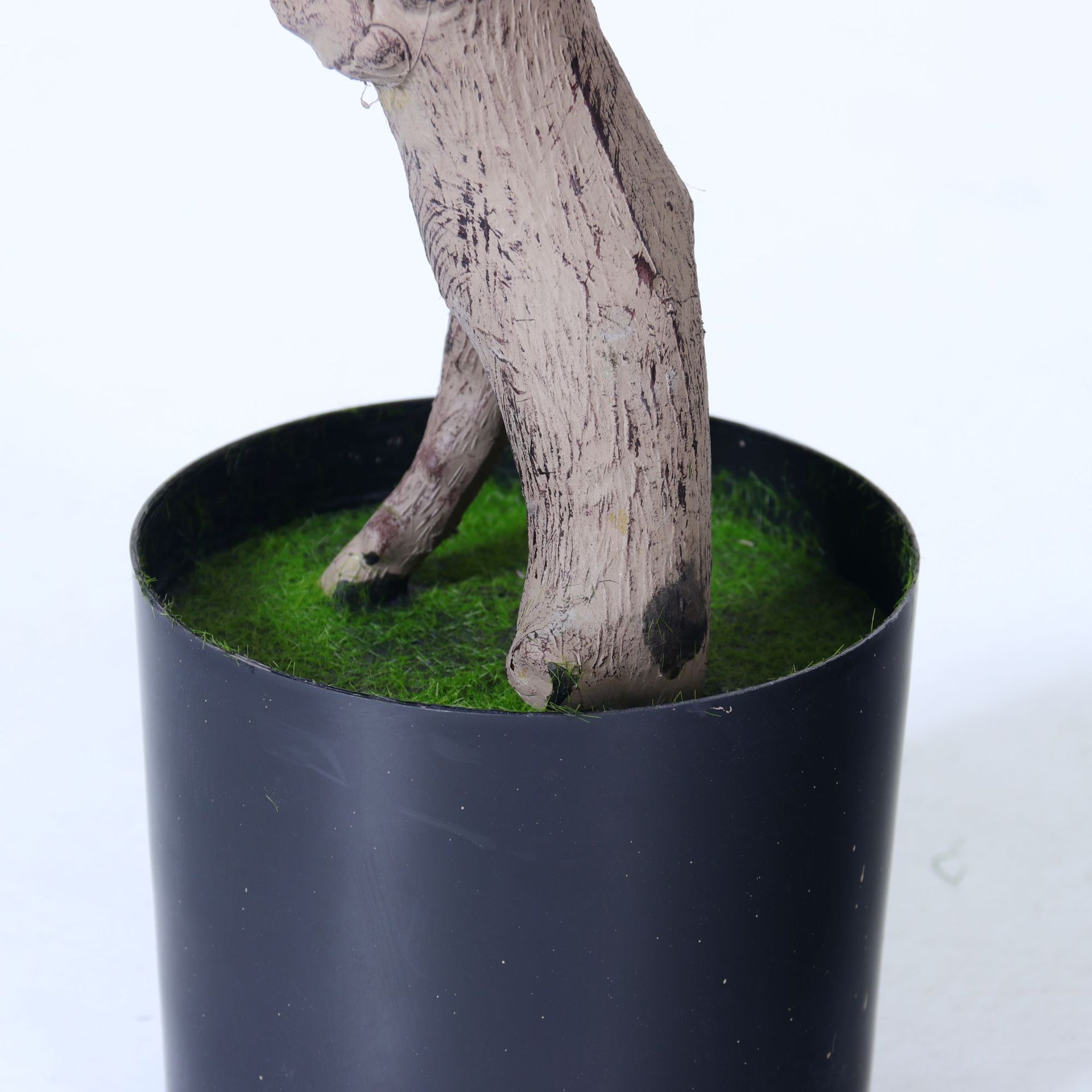 Simulación de plantas verdes, sensación avanzada, hortensias, árboles falsos, plantas en macetas, decoración de sala de estar de interior, plantas falsas, decoración del hogar de piso