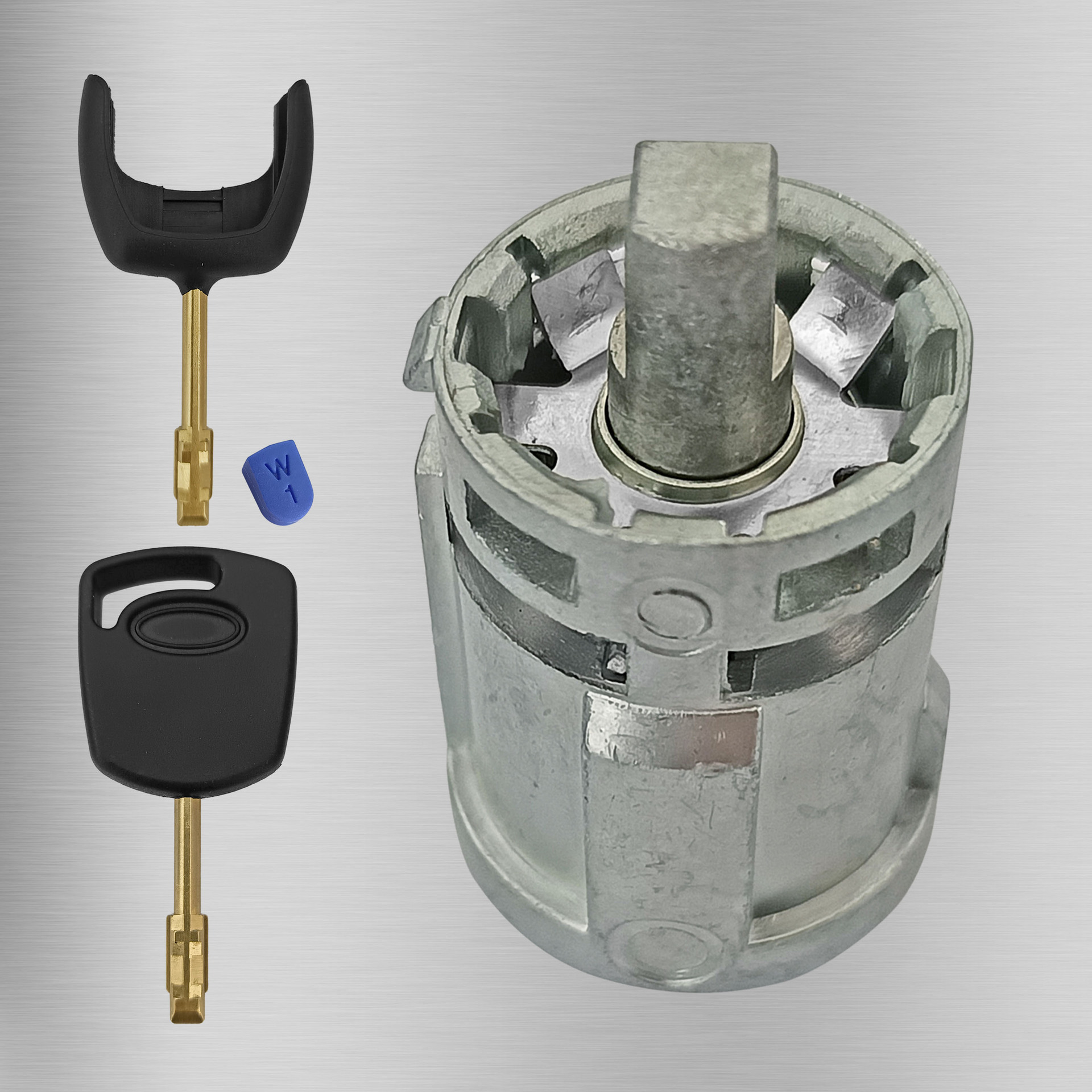 Para Ford Old Mondeo Cerradura de la puerta izquierda 2 llaves Mondeo Cerradura central accesorios de automóviles