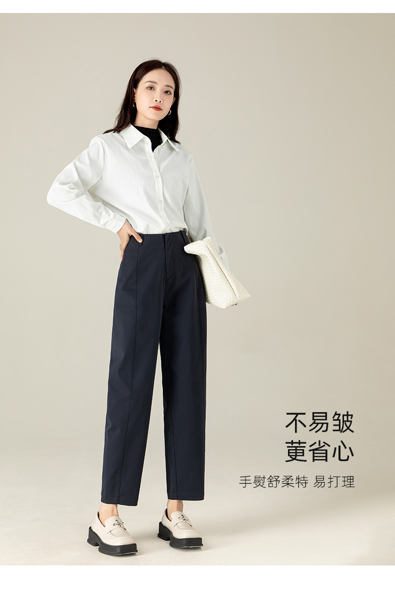 Quần ống loe dáng xòe nữ phiên bản đặc biệt châu Âu, thiết kế che khuyết điểm, thon gọn dáng người — Đỏ Ankla chi tiết 16