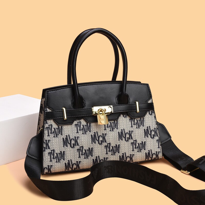 Cross-Border 2025 New Fashion Personality Popular Retro Light Luxury Handbag Shoulder Bag Crossbody Bag Women's Bag