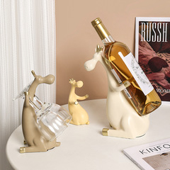 Nordic wine cabinet grape wine rack decoration wedding gift moving house new home gift creative home furnishings