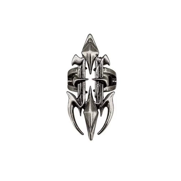 Cross-Border Personalized Gothic Metal Domineering Dragon Ring European and American Men's and Women's Open Rings