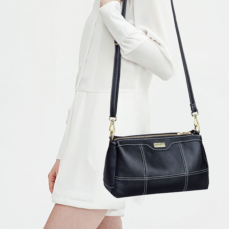 European Station Women's Crossbody Bag 2025 New Fashion Genuine Leather Shoulder Handbag Soft Leather Large Capacity Light Luxury - Thumbnail 4
