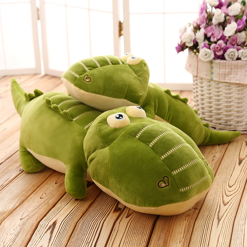 Crocodile pillow plush toy crocodile doll pillow super soft down cotton doll birthday gift for girls