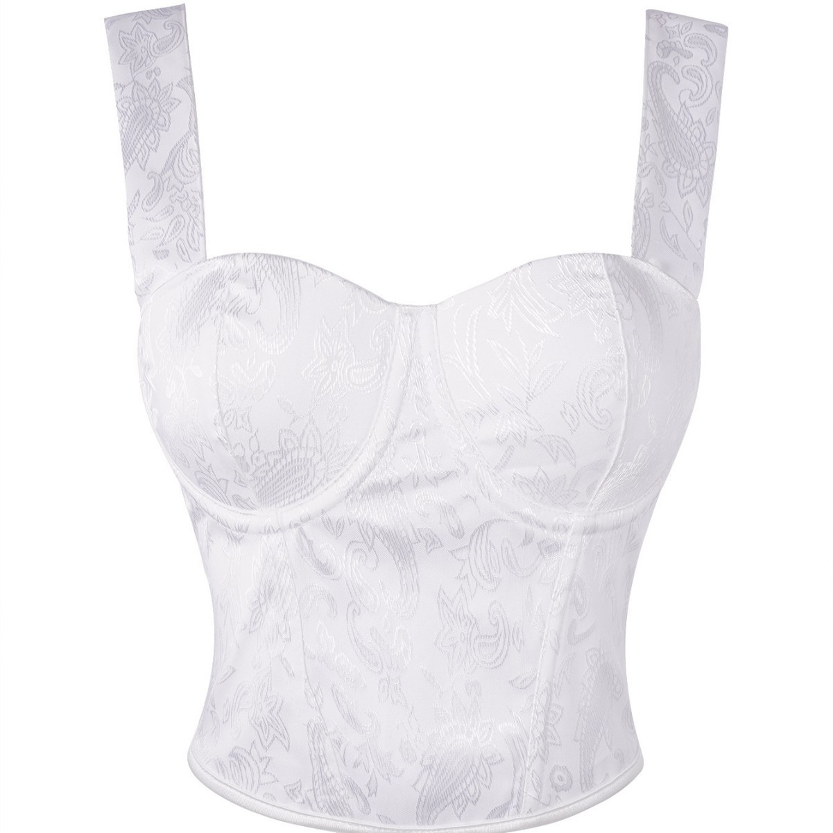 Nuevo Jacquard Blanco Corte Corpo de Damas Top Amazon AliExpress suministro de comercio electrónico transfronterizo