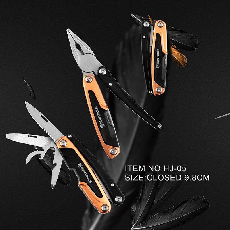 供应不锈钢折叠工具户外多功能刀钳家居多用钳便携露营多用钳子