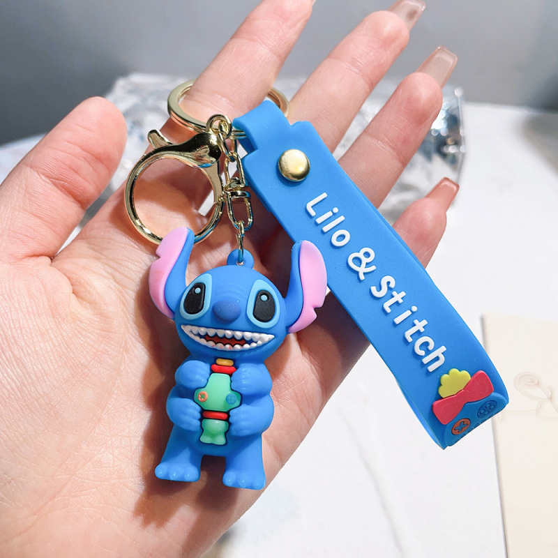 クラシックな立体人形キーホルダーアクセサリー pvc 人形マシンホリデーギフトペンダントクロスボーダーキーホルダー|undefined