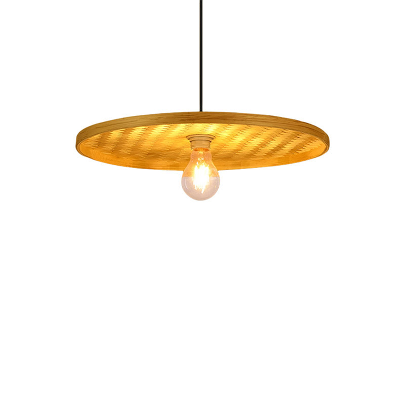 bambú trenzado doigasa lámpara de lámpara retro sombrero de paja residencial trenzado de paja caña trenzado del sudeste asiático lámpara de paja casa de paja