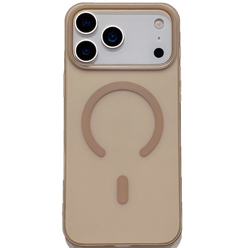 Aplicable para iPhone16PRO caso de teléfono 17 ultrafino niebla de hielo magnetismo esmerilado transparente manzana 15 cubierta protectora completa