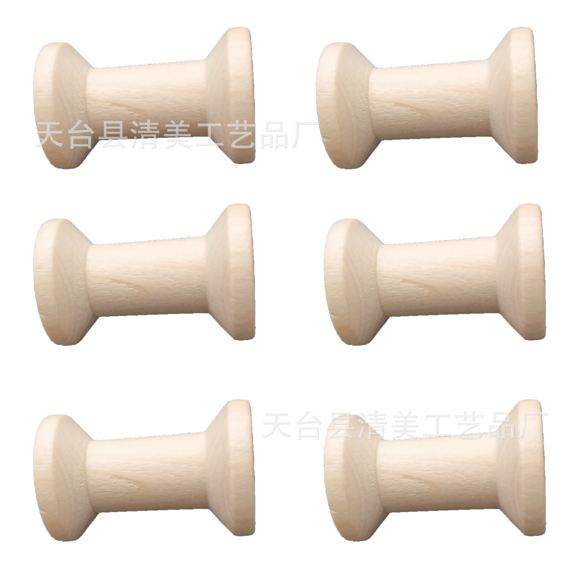 Bricolaje bobina de registro de madera vieja retro nostálgico viejo carrete de madera de color retro carrete de madera