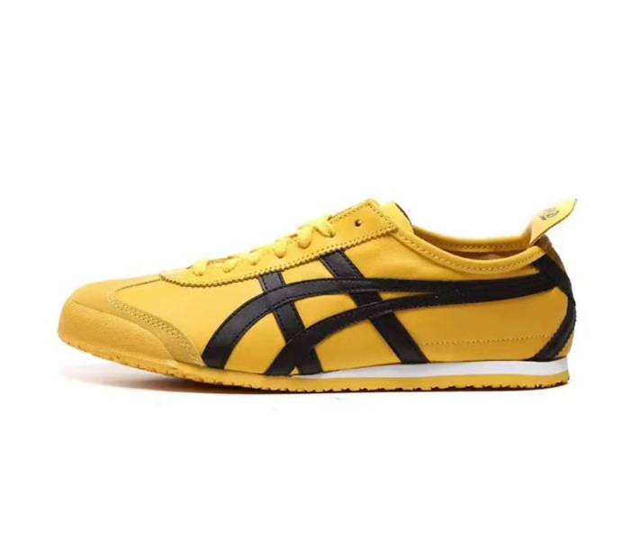 Onitsuka shoes-yellow and black (leather)