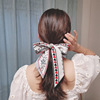 Trend silk brand headband, hair rope, neckerchief, french style, no hair damage