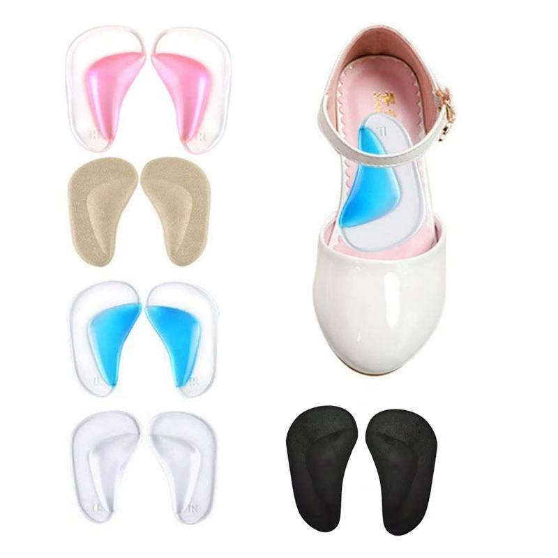 Силиконовая детская стелька для коррекции плоскостопия, Центральная подушка, опорная подушка для свода стопы, X/O, внутренняя коррекция растопы, фабрика