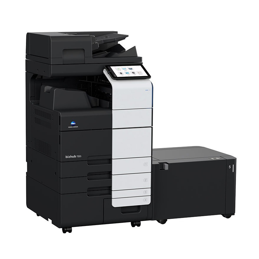 A3 máquina compuesta en blanco y negro copiadora de oficina KONICA MINOLTA KONICA MINOLTA bizhub 750i
