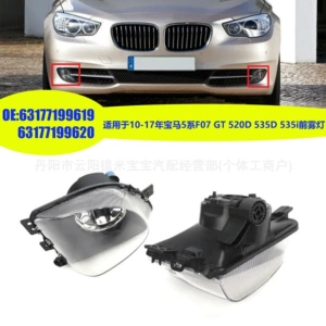 09-17 Bmw 5 Series F07 Gt 520D 535D duman lampaları Oe:63177199619/9620 üçün