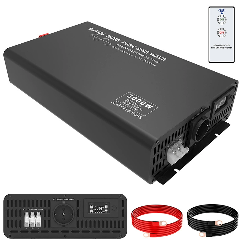 Инвертор для автономной работы DATOUBOSS 12V-72V 300W-5000W синусоидальный 220V/110V, солнечный дом