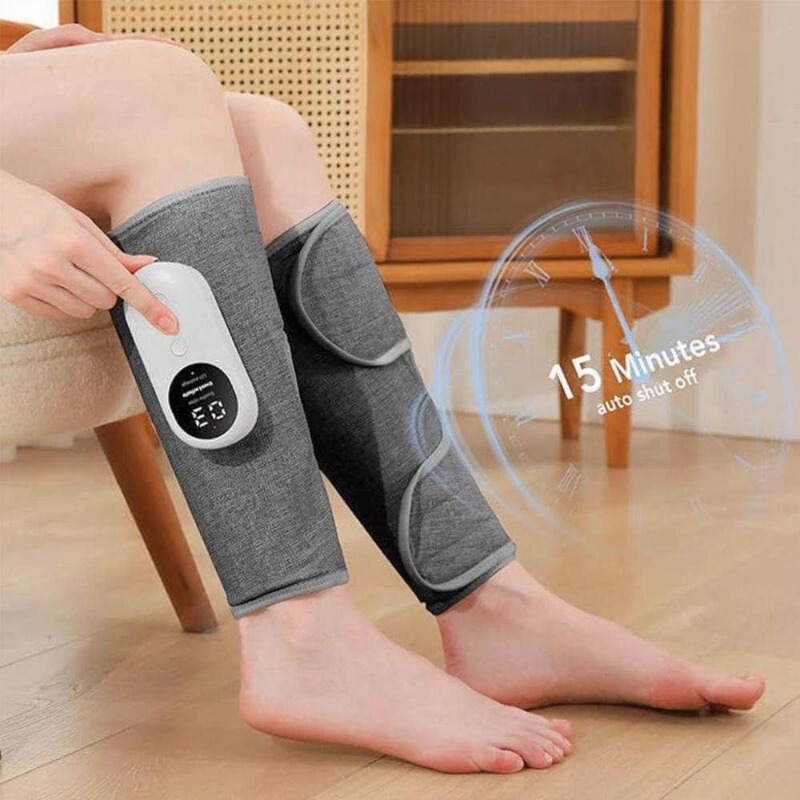 Cross-Border Slimming Leg Instrument Foot Leg Cover Massage Electric Slimming Leg Belt Beautiful Leg Instrument Air Wave Leg Heating Massager