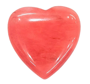 (Cross-border trading), (Wholesale), natural water, organic crystal heart shaped, accessories, 20mm, with gem