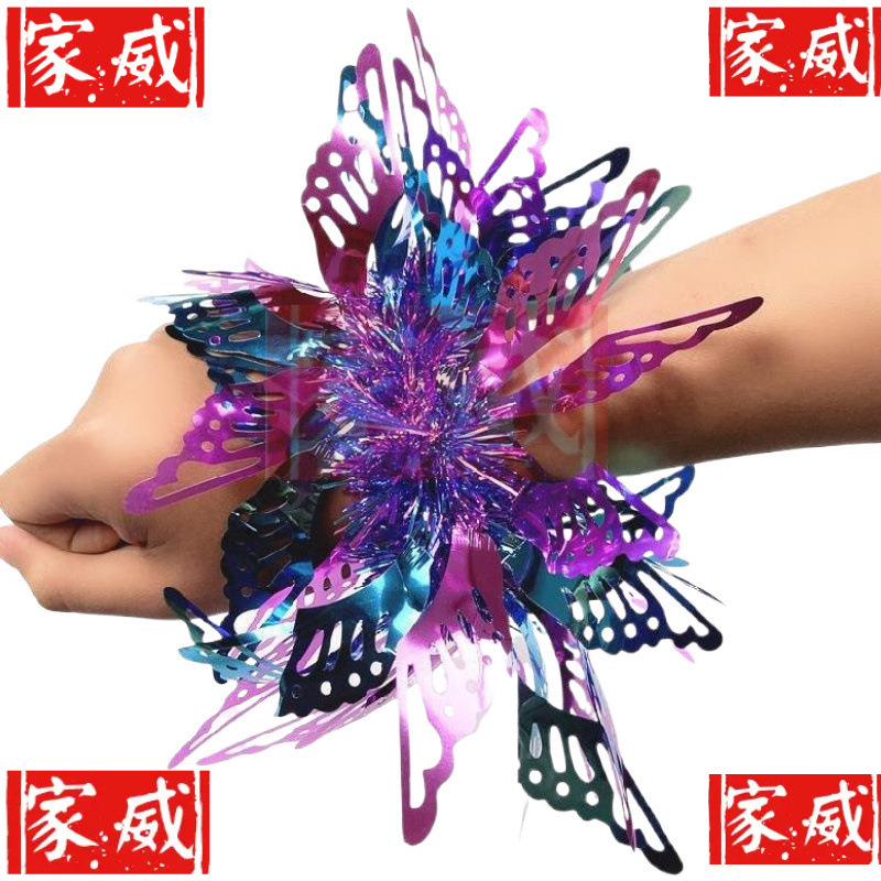 Wreath Hair Accessories Dancing Cheerleaders Dancing Bracelet Wreath Pink Korean Hand Wearing Cheerleading