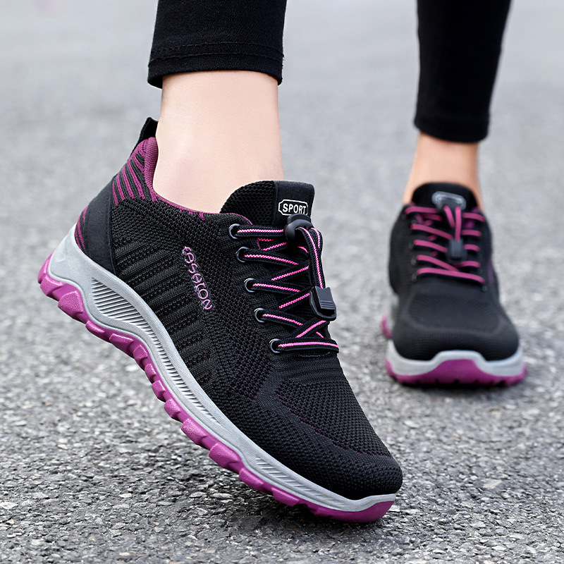 Zapatos mujer 2025 verano nuevo estilo en nombre de los zapatos deportivos de pareja venta en vivo zapatos individuales zapatos casuales y cómodos para caminar