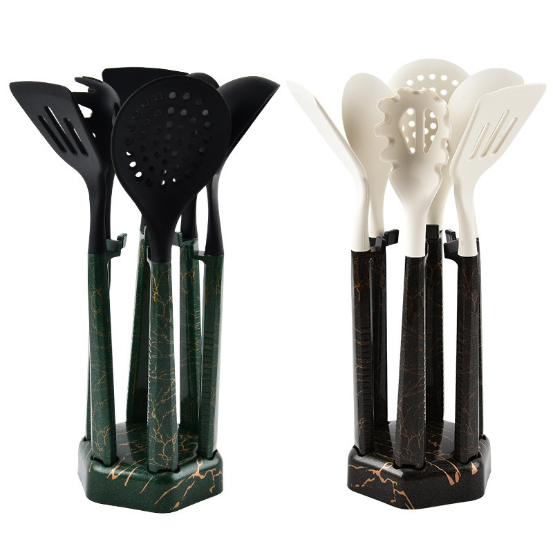 Kit de cocina de silicona de 7 piezas de pie, cocina de cocina