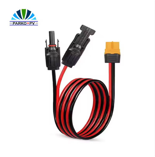 Solar Photovoltaic Connector to Xt60H Battery Panel Battery Adapter Energy Storage Connector Cable Wire Customization