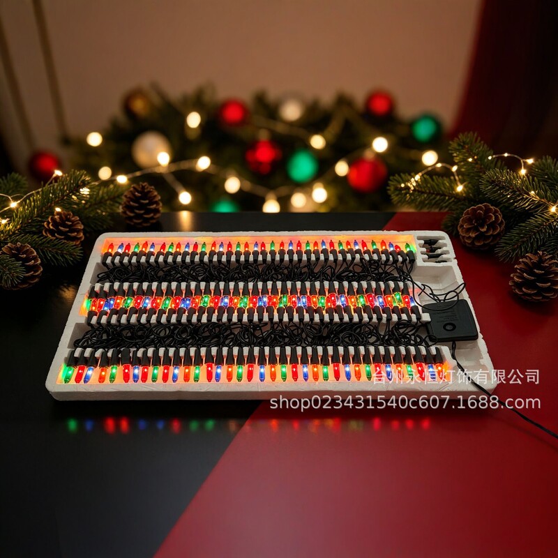 Cross-border bubble lights, tungsten filament string lights, decorative lights, festive lights, Christmas lights, decorative string lights, and flashing tungsten filament lights Cross-border bubble lights, tungsten filament string lights, decorative lights, festive lights, Christmas lights, decorative string lights, and flashing tungsten filament lights