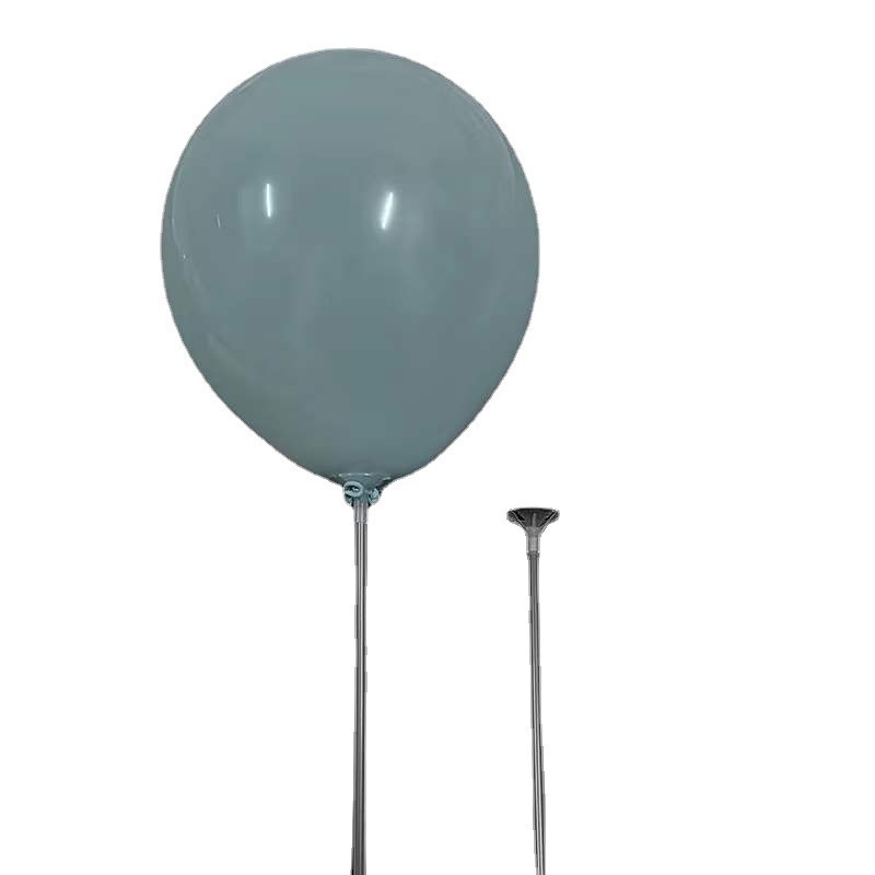 Globo transparente árbol soporte un conjunto de 40 cm de grueso grueso color varilla de arrastre varilla de soporte varilla de soporte inflada