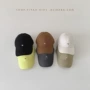 儿童女童字母宝宝帽子