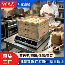 厂家生产蒸汽炉蒸包柜蒸包子机商用多功能大功率台式蒸炉