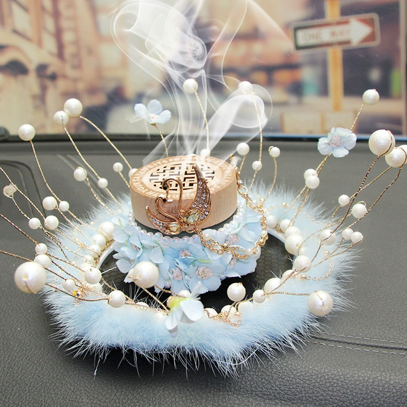 Автомобиль Твердый бальзам цветок лебедь украшение дезодорант автомобильные духи сиденье автомобиль ароматерапия украшения поставки для женщин