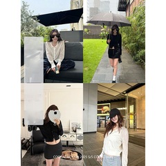 cookadaily マーメイド_リヨセルリネン竹繊維ニットクール日焼け止めカーディガン空調シャツ