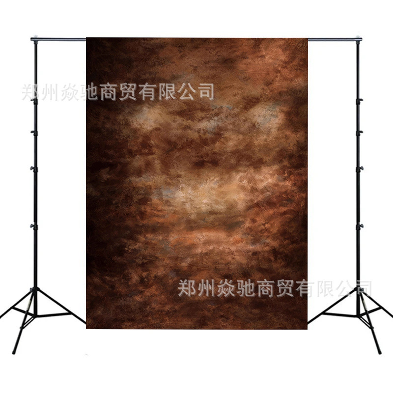Brown gray photography background abstract art multicolor vinyl background baby commercial studio wall props