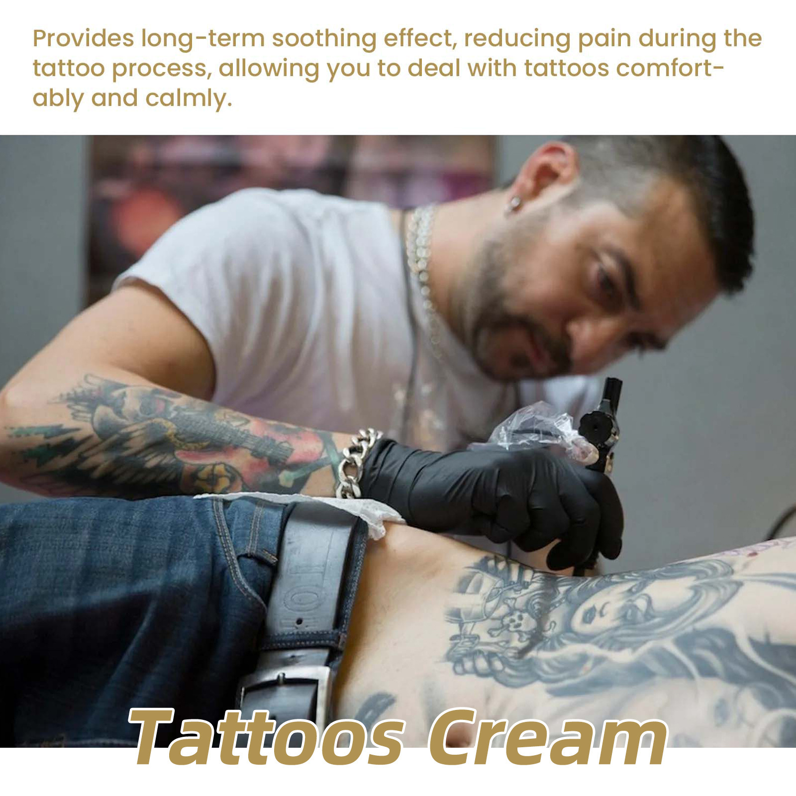 EELHOE Cremă hidratantă pentru broderie, pentru îngrijirea pielii după tatuaje, acid reparator al durerii_voghion.com