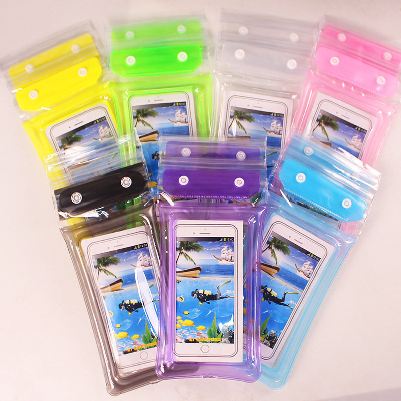 70% off 携帯電話防水バッグエアバッグベルクロタッチスクリーン水泳温泉シールストリップ 4 倍防水ケース卸売|undefined