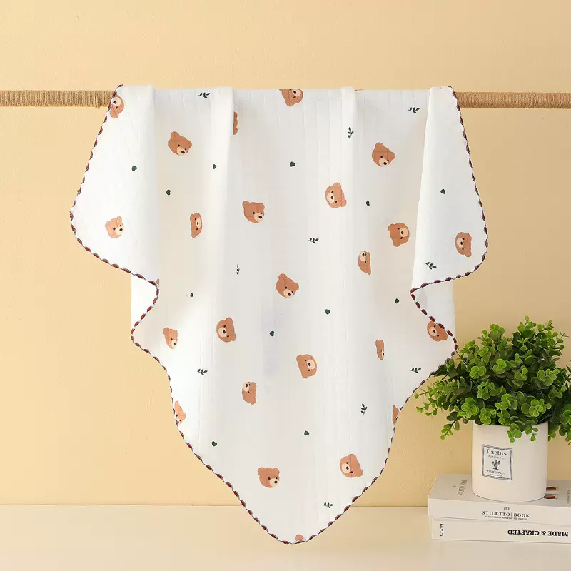 新生婴儿纯棉包单加厚秋冬宝宝包巾初生夹棉襁褓产房包被裹巾用品