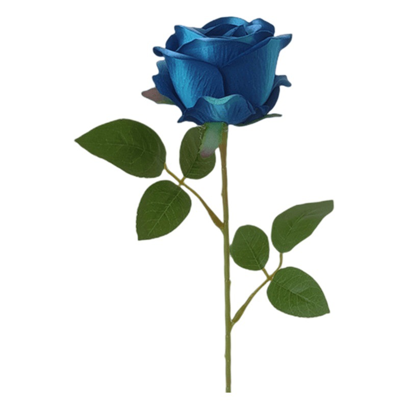 Flor de rosa simulada franela de una sola mano cascada de rosas flor simulada boda decoración del hogar decoración flor falsa al por mayor