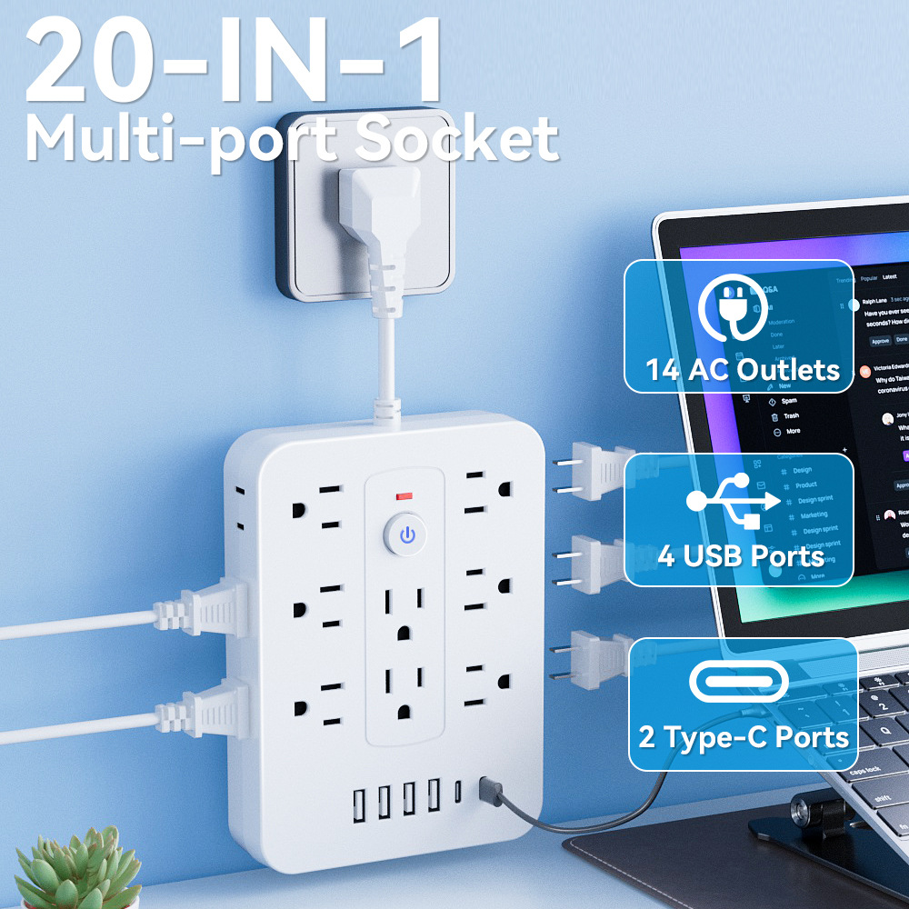 Gran explosión estándar de EE.UU. Canadá enchufe Amazon EE.UU. exclusivo para estándar de EE.UU. poroso USB México
