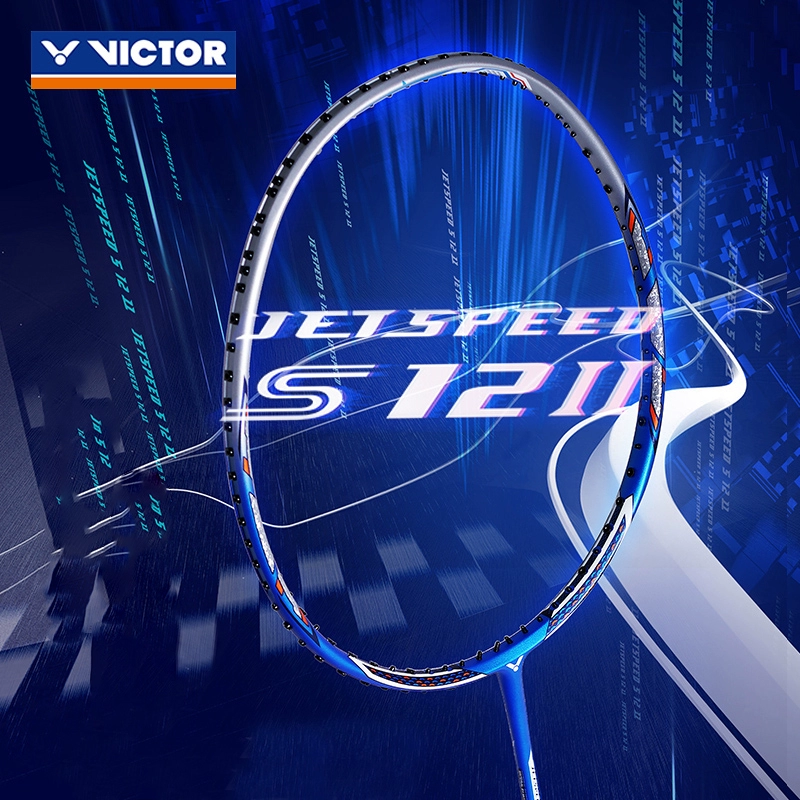Victory Professional Badminton Racket Speed 12 Второе поколение JS12II Speed одиночный выстрел углеродное волокно
