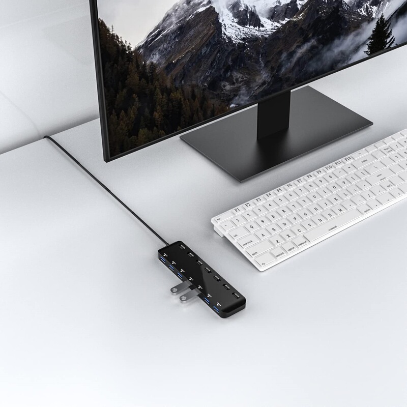 Usb 3.0 7ポートhub 1モップ4 usb3.0ハブメーカー7ポートスイッチ|undefined