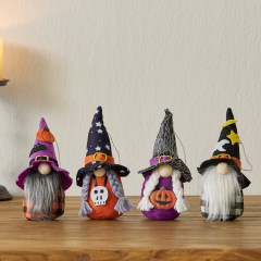 国境を越えたハロウィーン人形人形人形ストラップ配置道具装飾品無顔ミニ人形人形人形人形装飾品