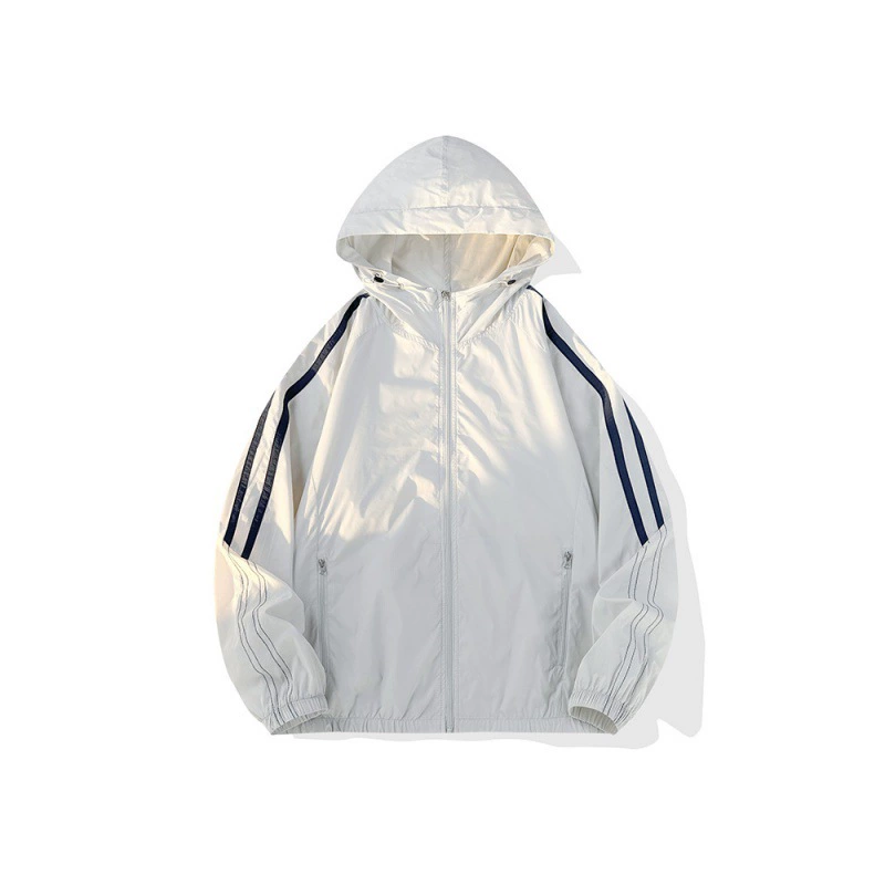 Летний ледяной шелк с капюшоном солнцезащитный крем для мужчин и женщин UPF50 анти-УФ тонкий и легкий пальто для пар отдыха