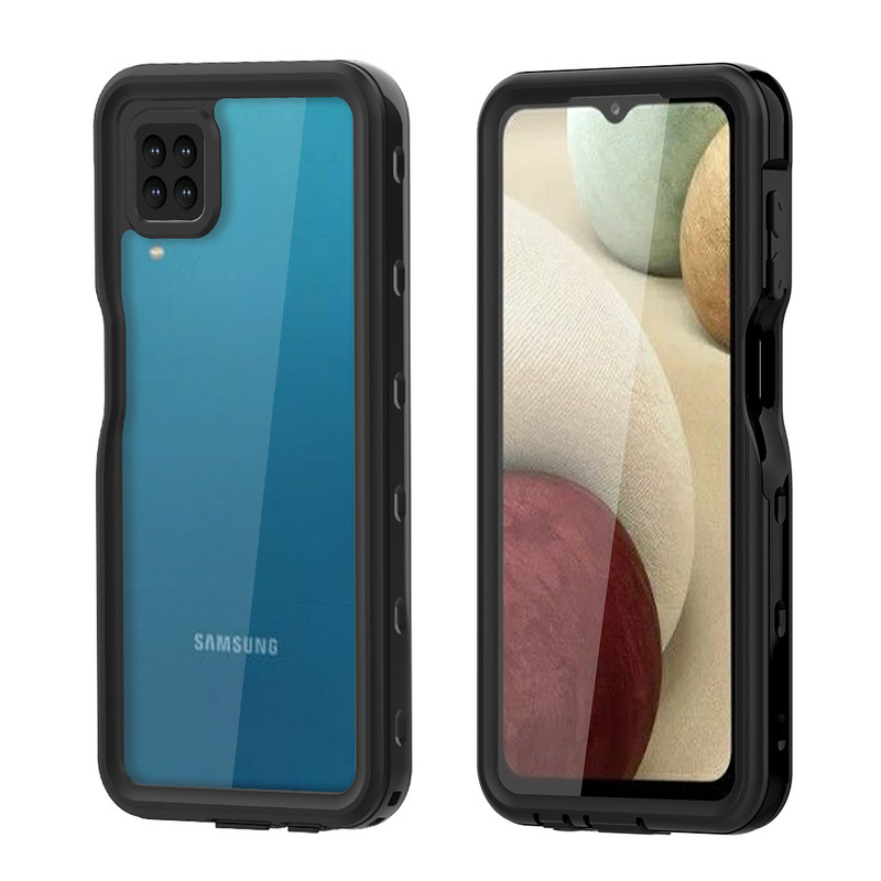 Red Pepper Small Shell Samsung Waterproof Case Suitable for A12 Outdoor Diving Anti-fall Case Four-proof Mobile Phone Protective Case