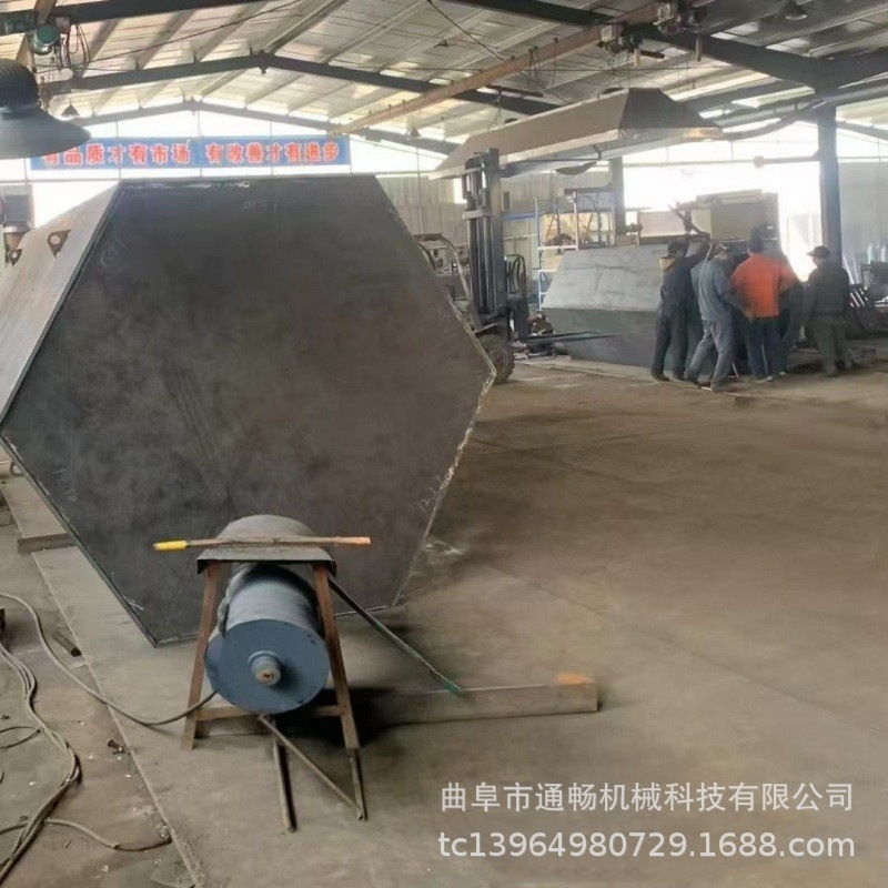 六角滚筒镀锌打磨机 铁件除铁锈研磨机 滚筒式除锈抛光机设备