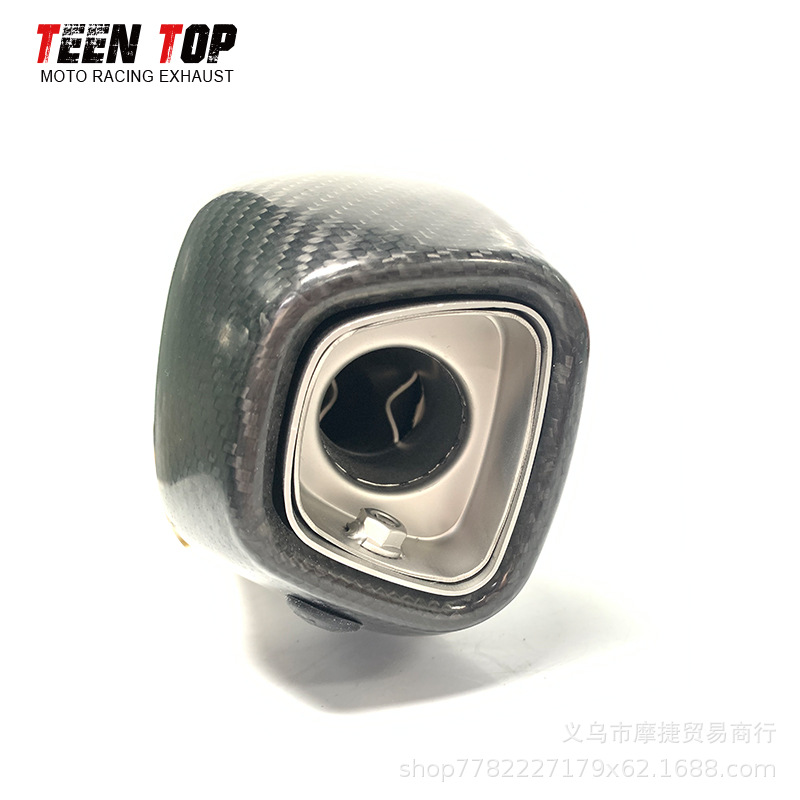 Suitable for Kawasaki Kx250F/Kx250X Off-Road Motorcycle Racing Exhaust Pipe Carbon Fiber Mid-Tail 2025+