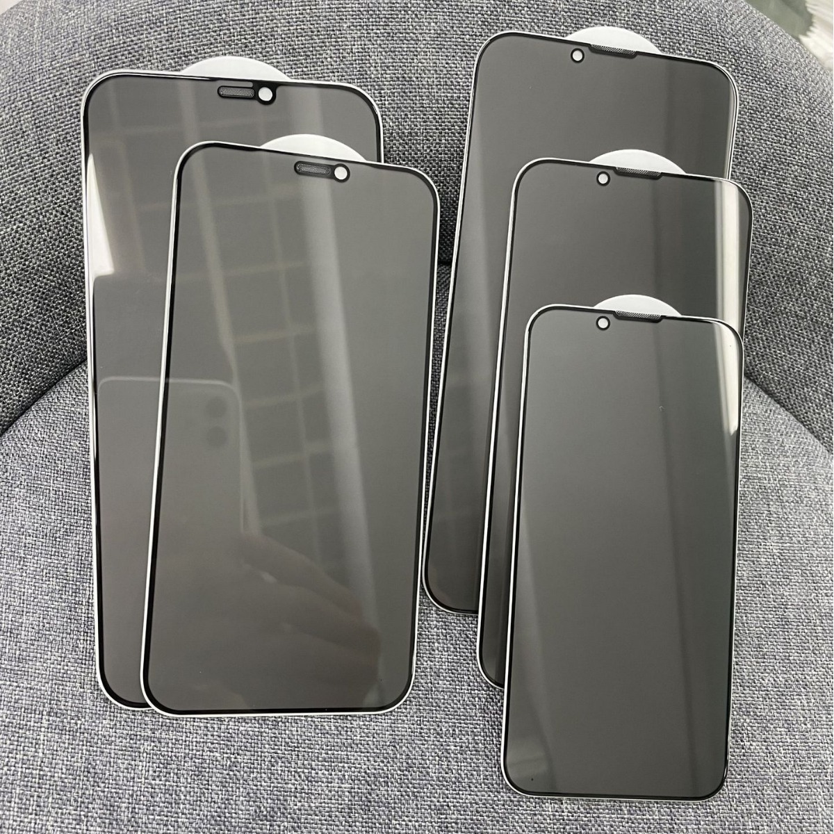 Adecuado para Apple 16PRO, película templada mate anti-espía para 14Promax/16/15, película para teléfono móvil de pantalla completa