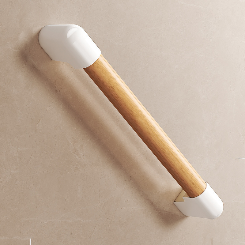 Non-Slip Toilet Grab Bar for Elderly, Bathroom Railing, Safety Toilet Handle, Wooden Grain Color Handle for Disabled Non-Slip Toilet Grab Bar for Elderly, Bathroom Railing, Safety Toilet Handle, Wooden Grain Color Handle for Disabled